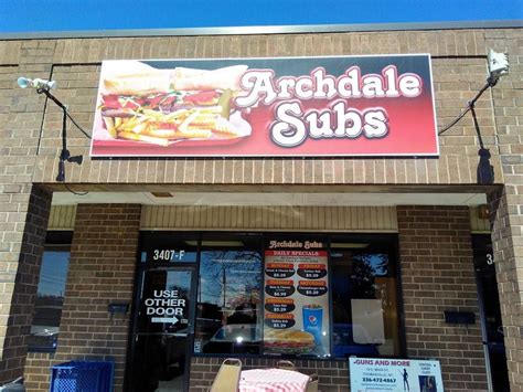 archdale sub|archdale subs nc.